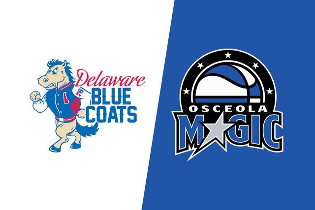Osceola Magic vs. Delaware Blue Coats in Kissimmee promotional photo for Ticketmaster's 2025 Holiday Gift Guide presale tickets offer