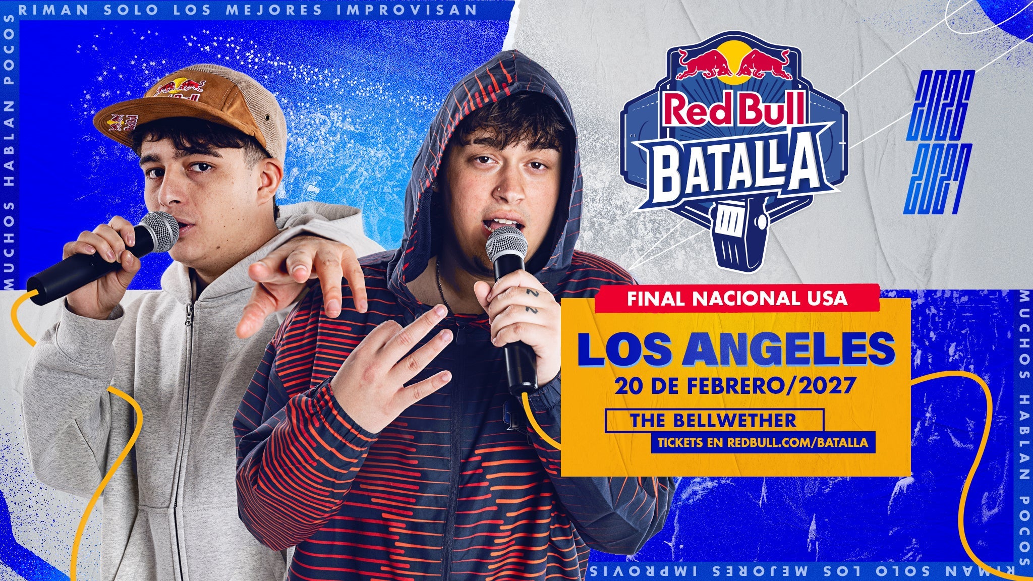 Red Bull Batalla National Final USA event poster