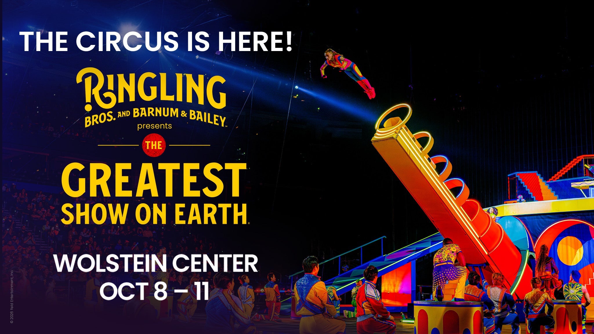 Ringling Bros. and Barnum & Bailey presents The Greatest Show On Earth at Wolstein Center at CSU