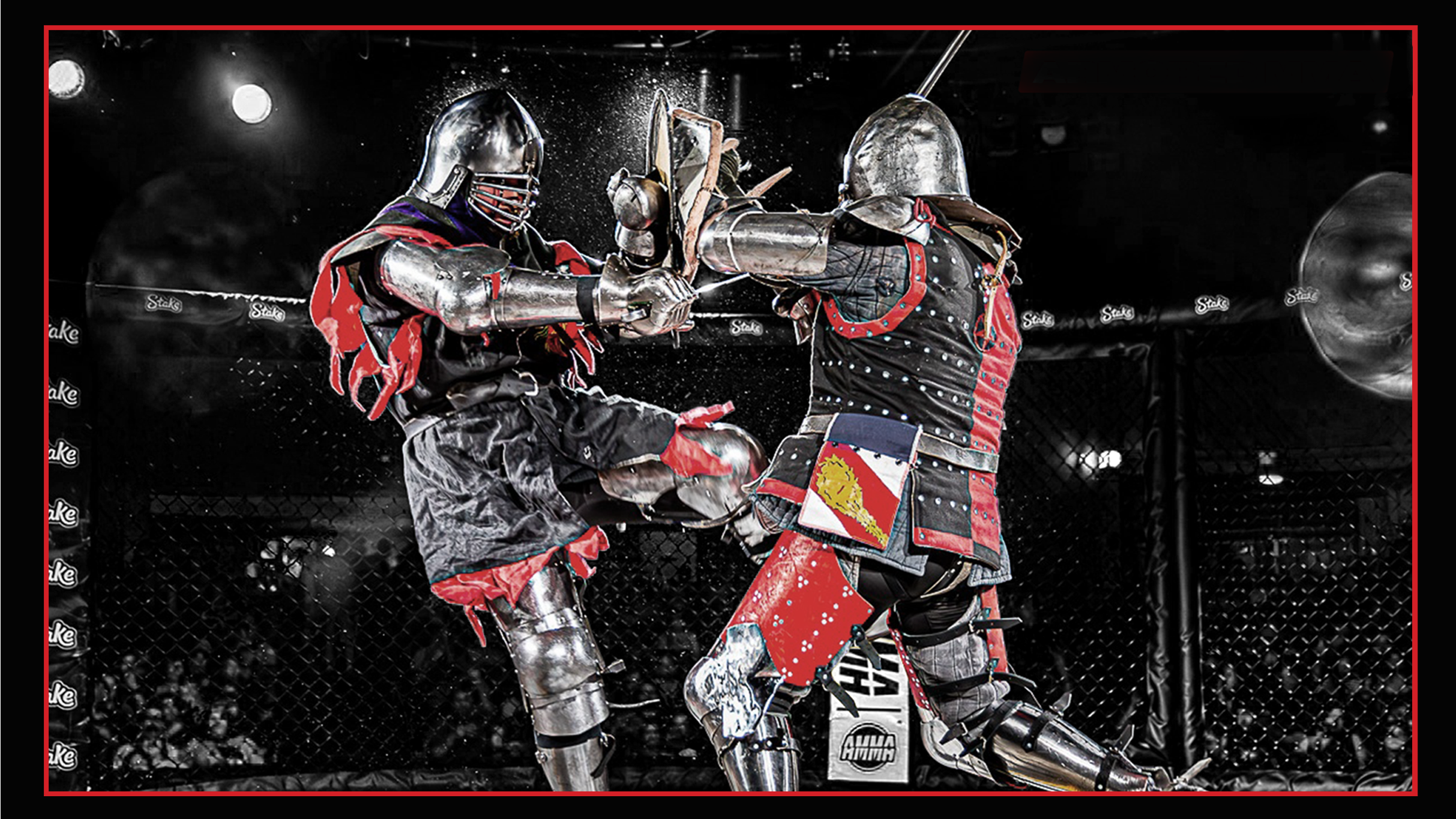 Armored MMA Medieval Cage Fighting