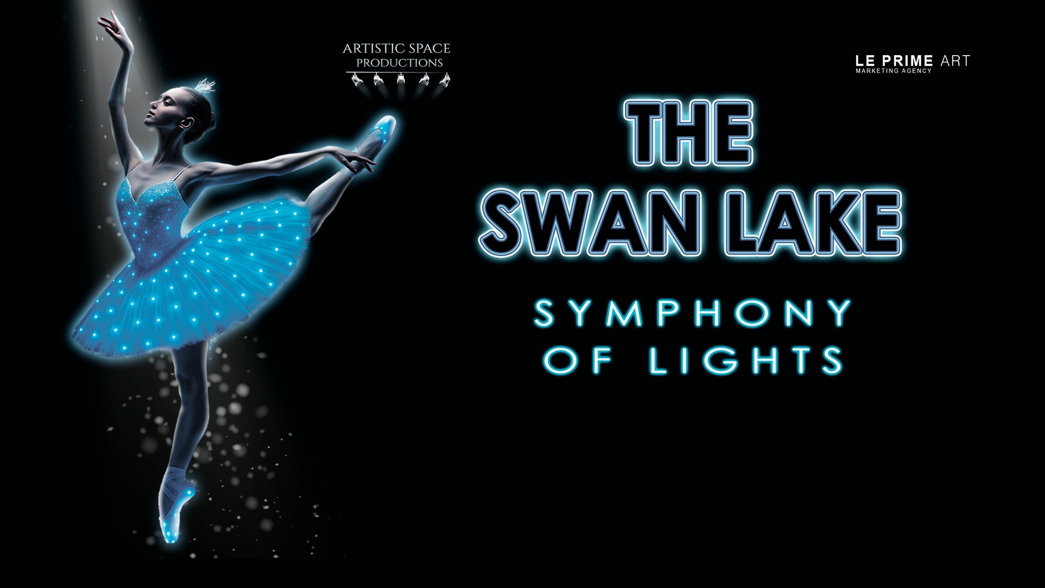 Art Space Production Presents Swan Lake: Symphony of Lights at Atlanta Symphony Hall