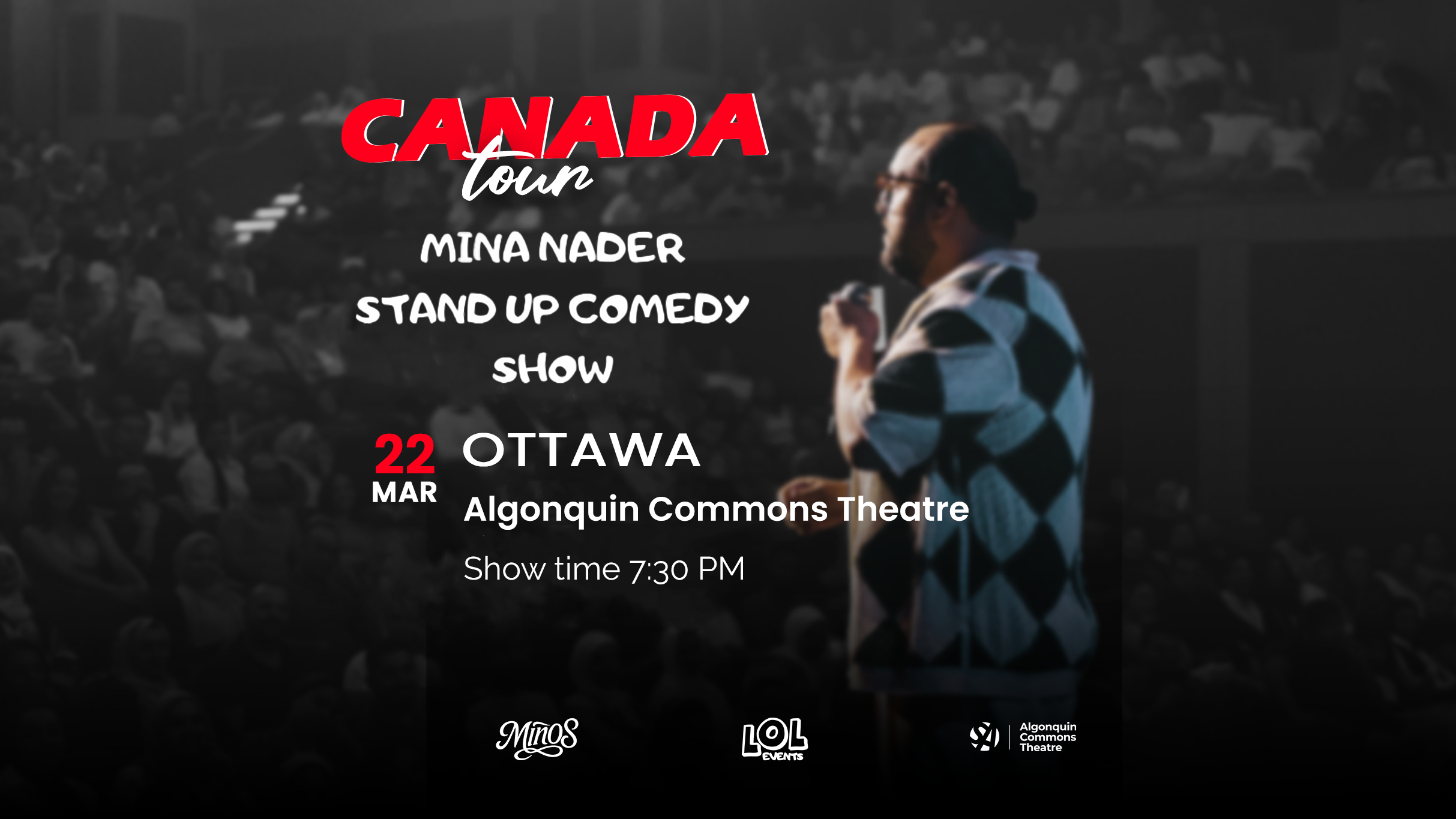 Mina Nader stand-up comedy show