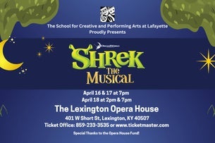 SCAPA Lafayette Presents Shrek the Musical