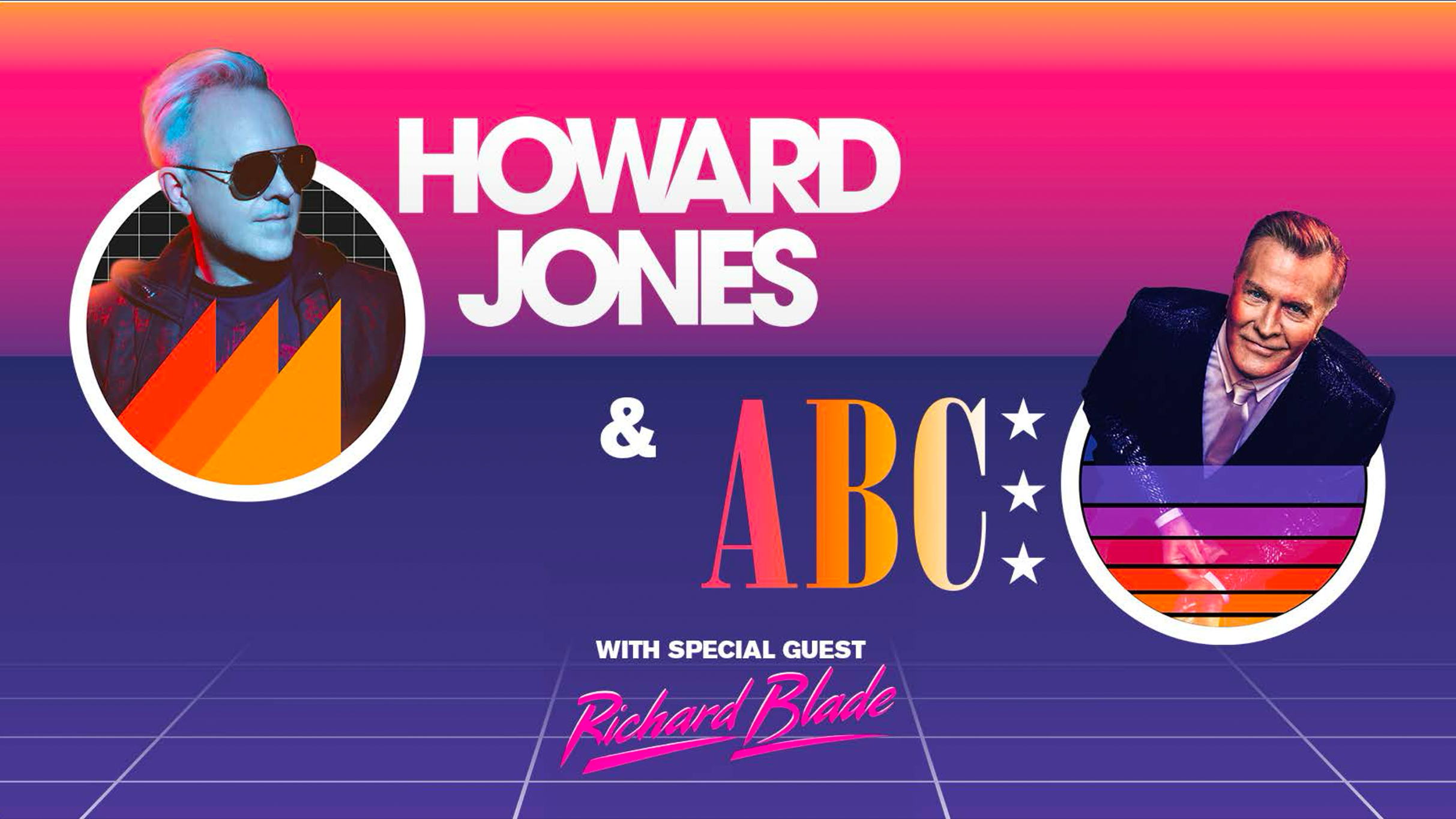 Howard Jones & ABC with Richard Blade at Boch Center Shubert Theatre – Boston, MA