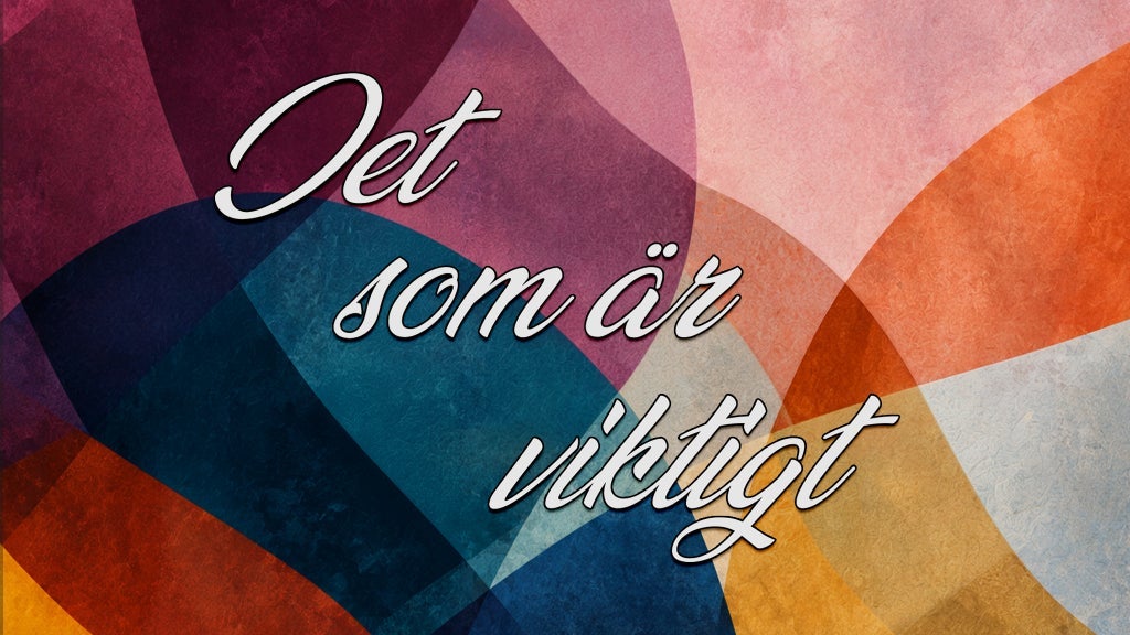 Körkonsert med Kammarkören och Estettreorna: Det som är viktigt!