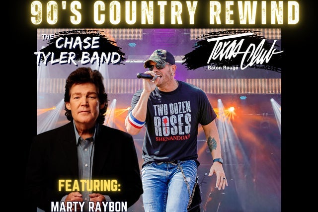90's Rewind w/ Marty Raybon of Shenandoah & The Chase Tyler Band