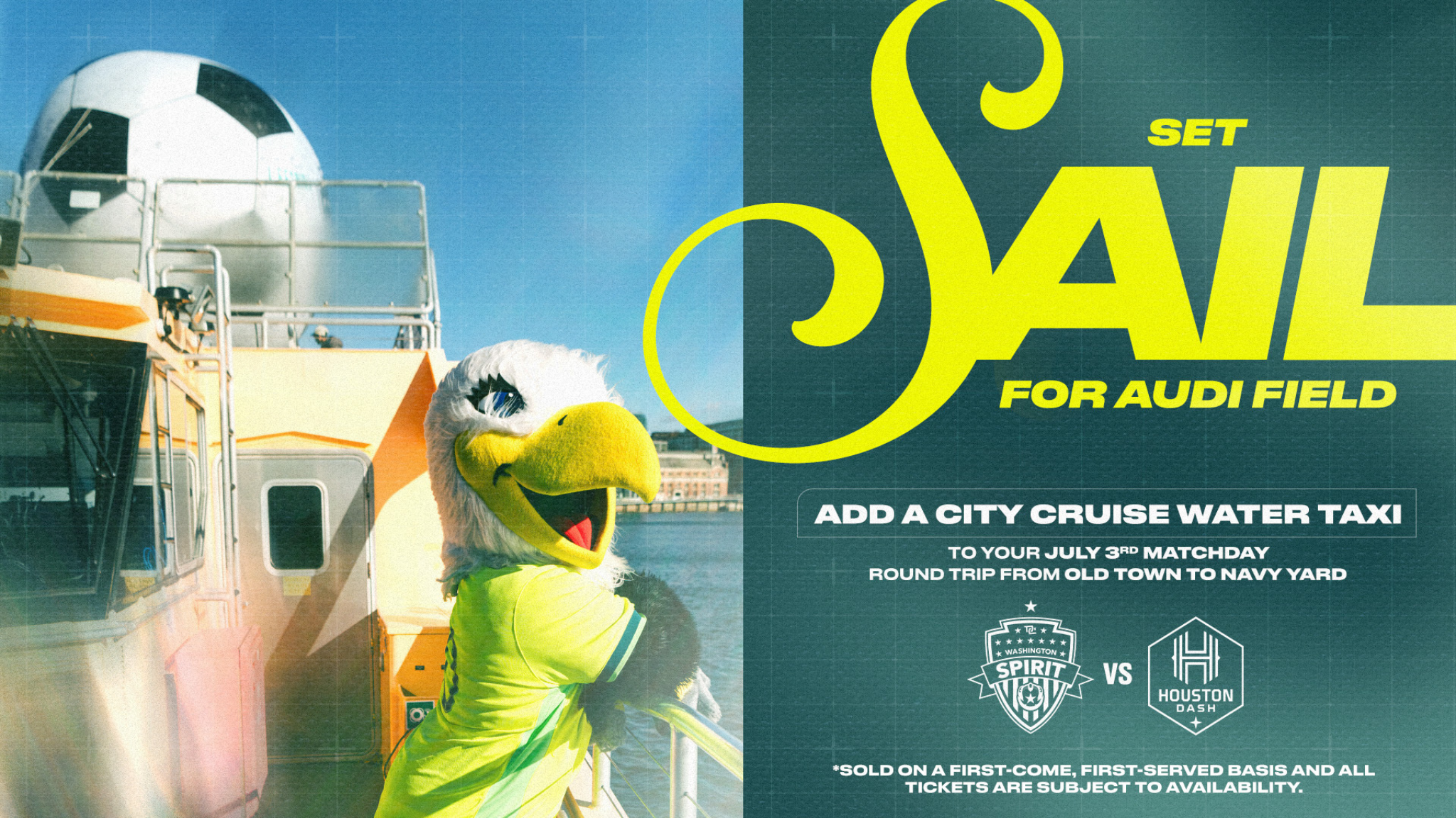 City Cruises at Audi Field