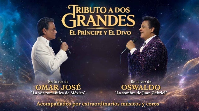 Tributo a dos grandes El Príncipe y El Divo