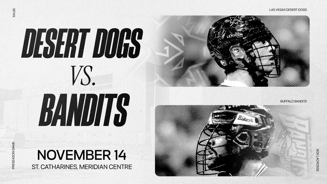 Предсезонная игра NLL: Buffalo Bandits против Las Vegas Desert Dogs
