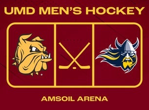 UMD Men's Hockey v. Augustana - Event poster