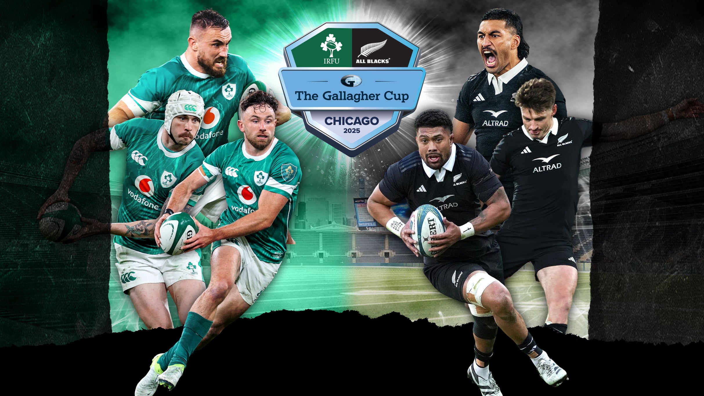 GALLAGHER CUP - THE REMATCH: IRELAND v ALL BLACKS