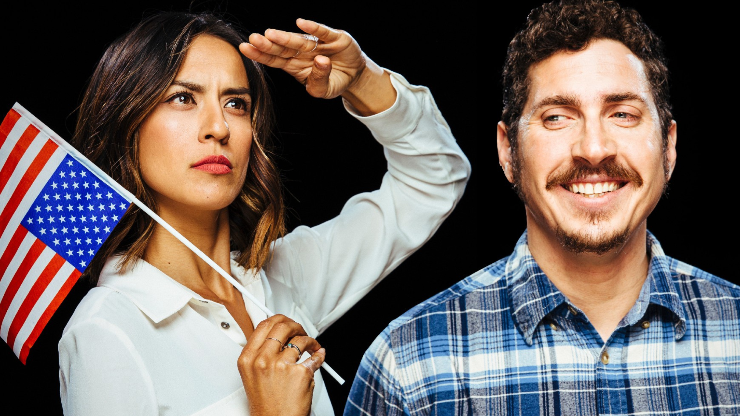 Francesca Fiorentini and Matt Lieb at Punch Line Houston – Houston, TX