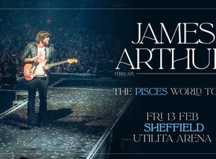 James Arthur Utilita Arena Sheffield Seating Plan