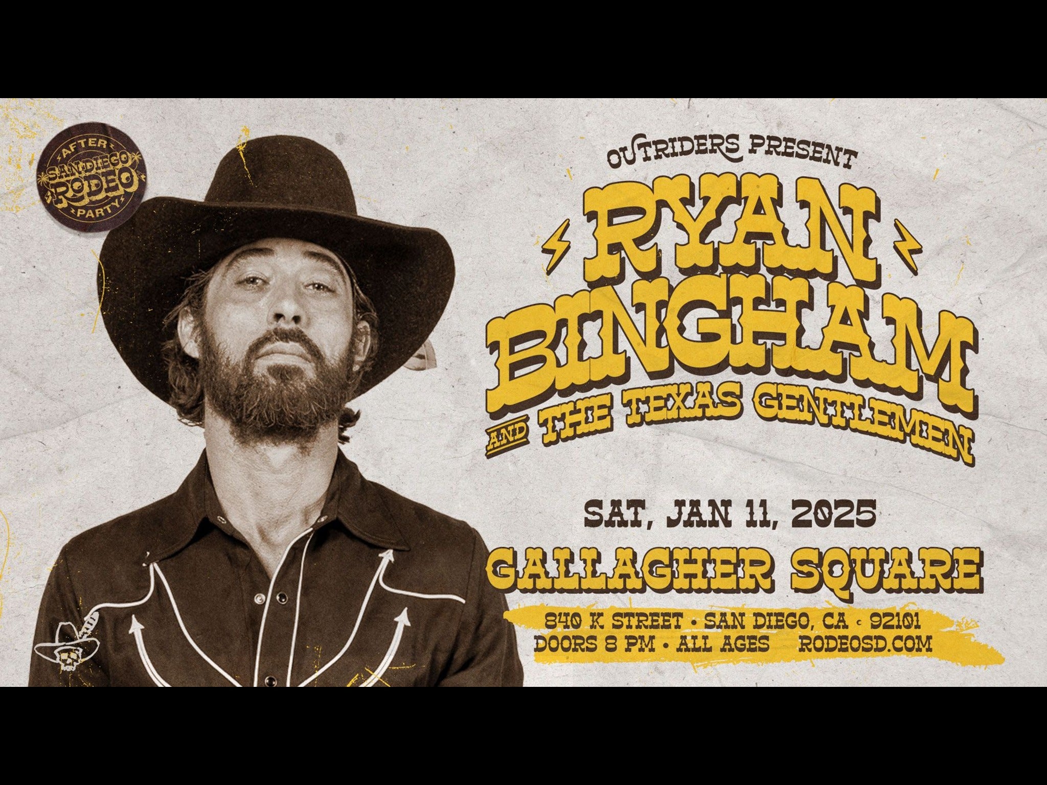 Jan 11 Rodeo After Party: ft. Ryan Bingham