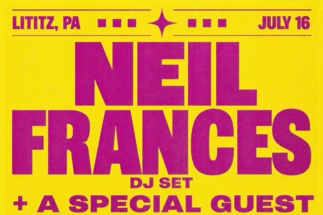 Presales to neil frances: members use these when buying pre-sale tickets