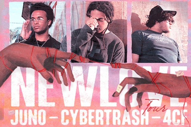 juno: newLove Tour w/ Cybertrash & 4cf presales in Los Angeles