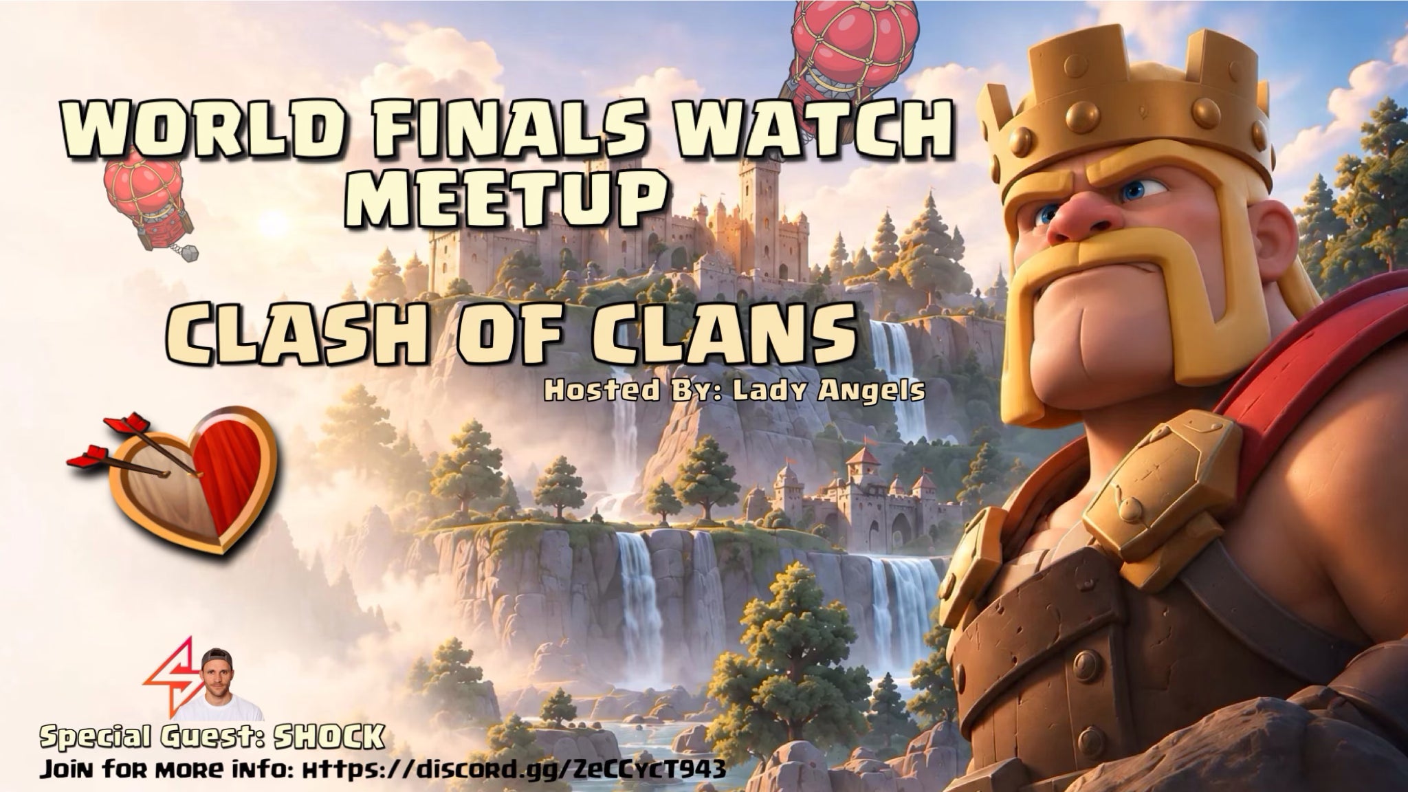 Worlds Finals Watch Party, Clash of Clans