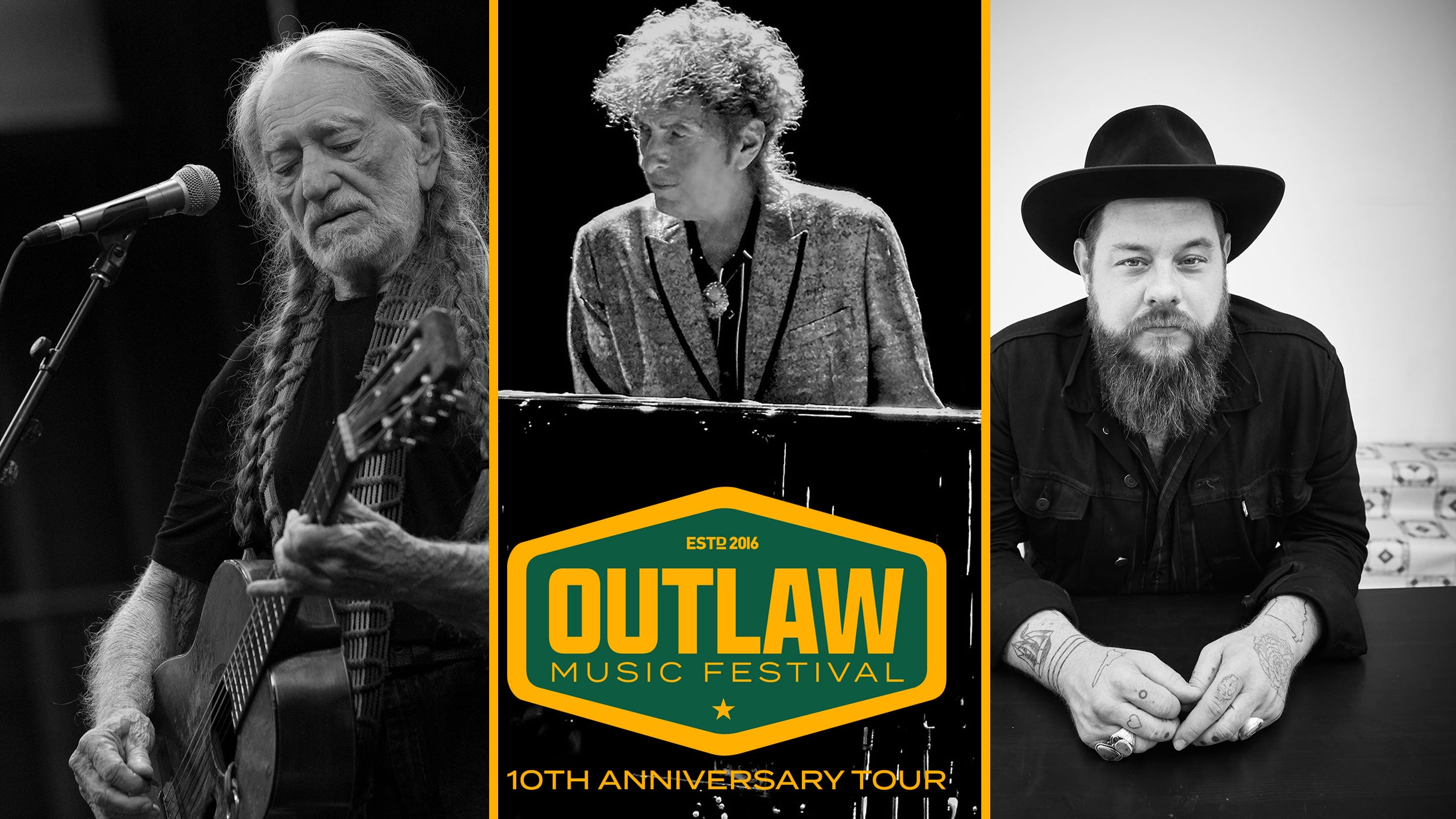 Outlaw- Willie Nelson, Bob Dylan, Nathaniel Rateliff & More at Radians Amphitheater – Memphis, TN