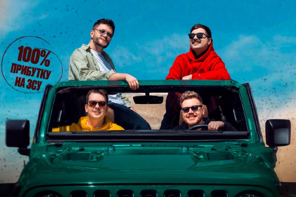 Lions on Jeeps