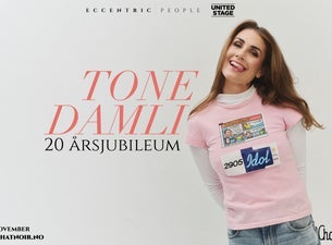 Bilde for arrangement Tone Damli 20 års jubileum – en kveld full av følelser på Chat Noir