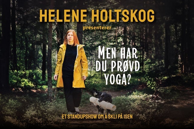 "Men har du prøvd yoga?" - et standupshow om å skli på isen