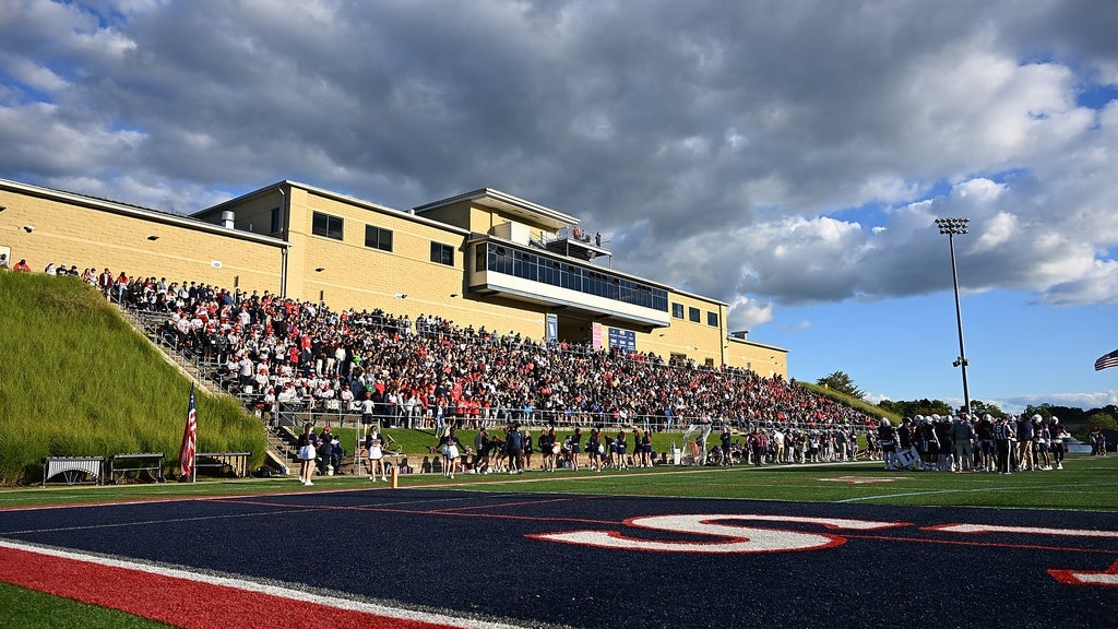 Robert Morris University Colonials Football vs. Central Connecticut Blue Devils event poster