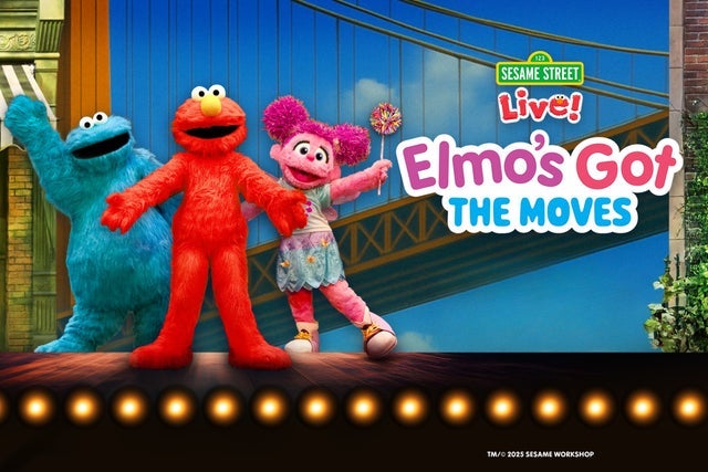 Presales to elmo's got the moves photo experience: members use these when buying pre-sale tickets