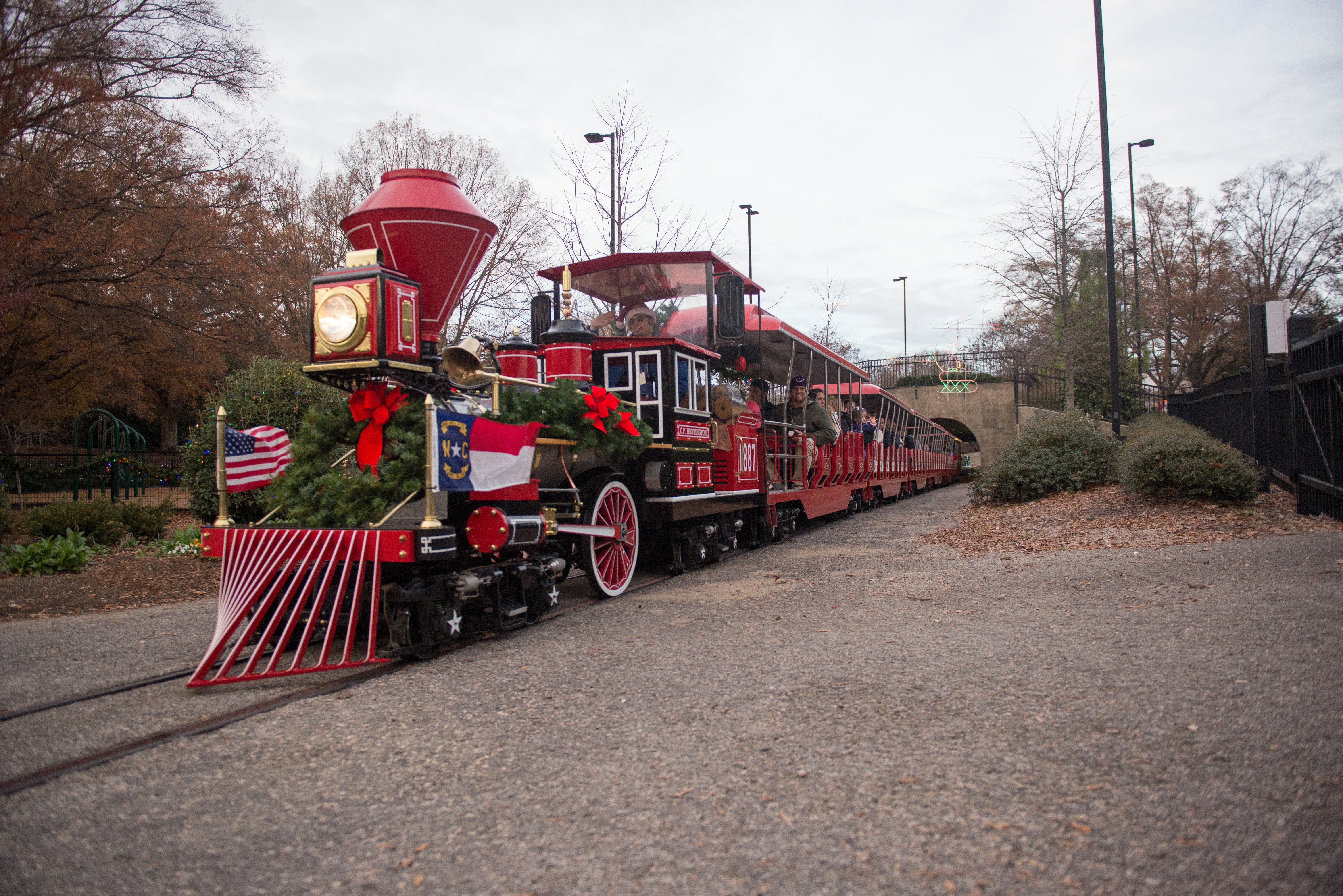 Pullen Park Holiday Express at Pullen Park Holiday Event – Raleigh, NC