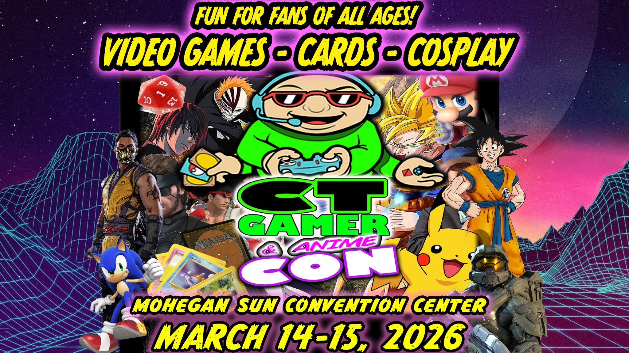 Mitch Hallock Presents CT GamerCon: CT's #1 Con for Gamers and Anime