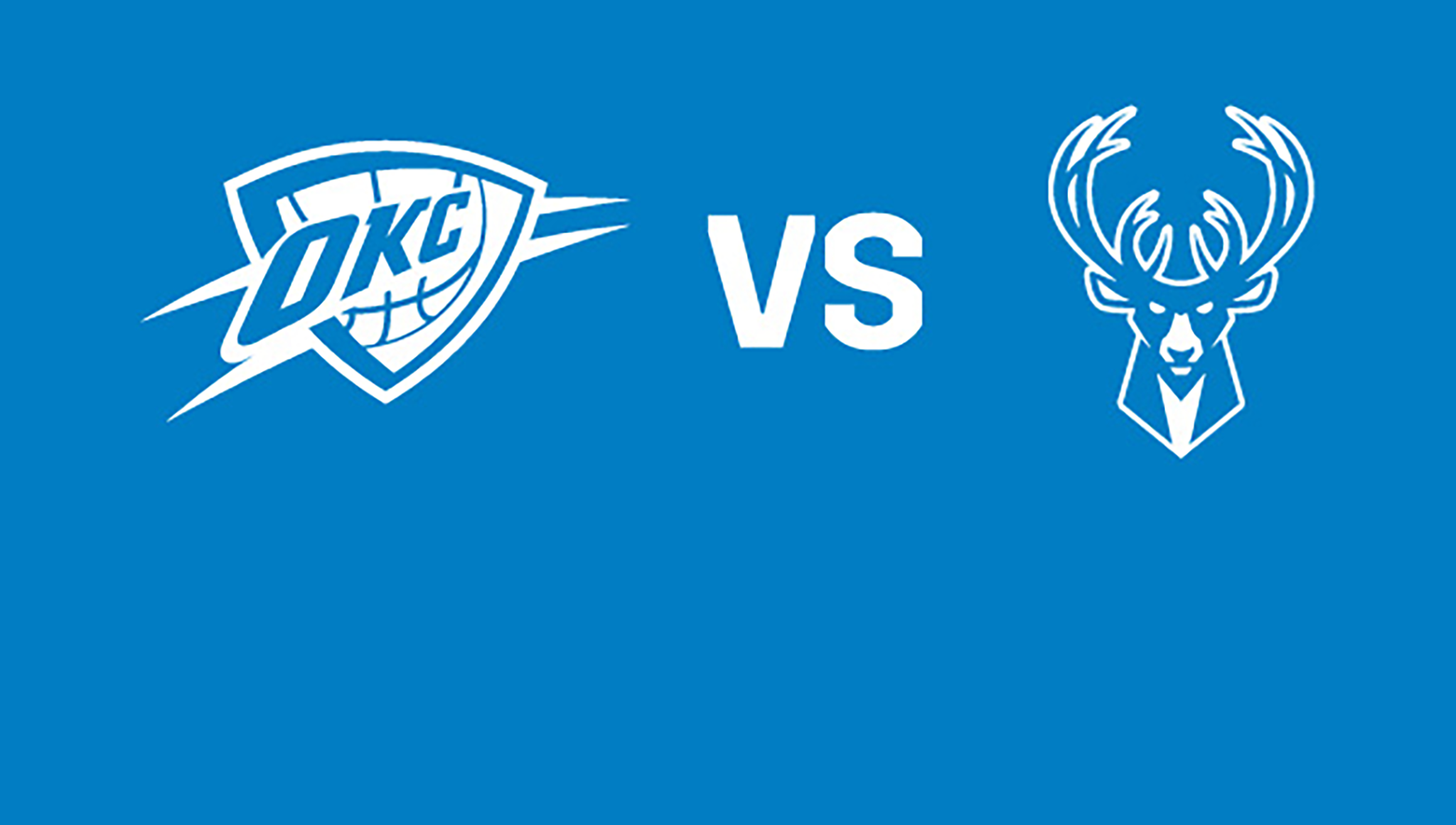 Oklahoma City Thunder vs. Milwaukee Bucks — oklahoma city | Eventsfy