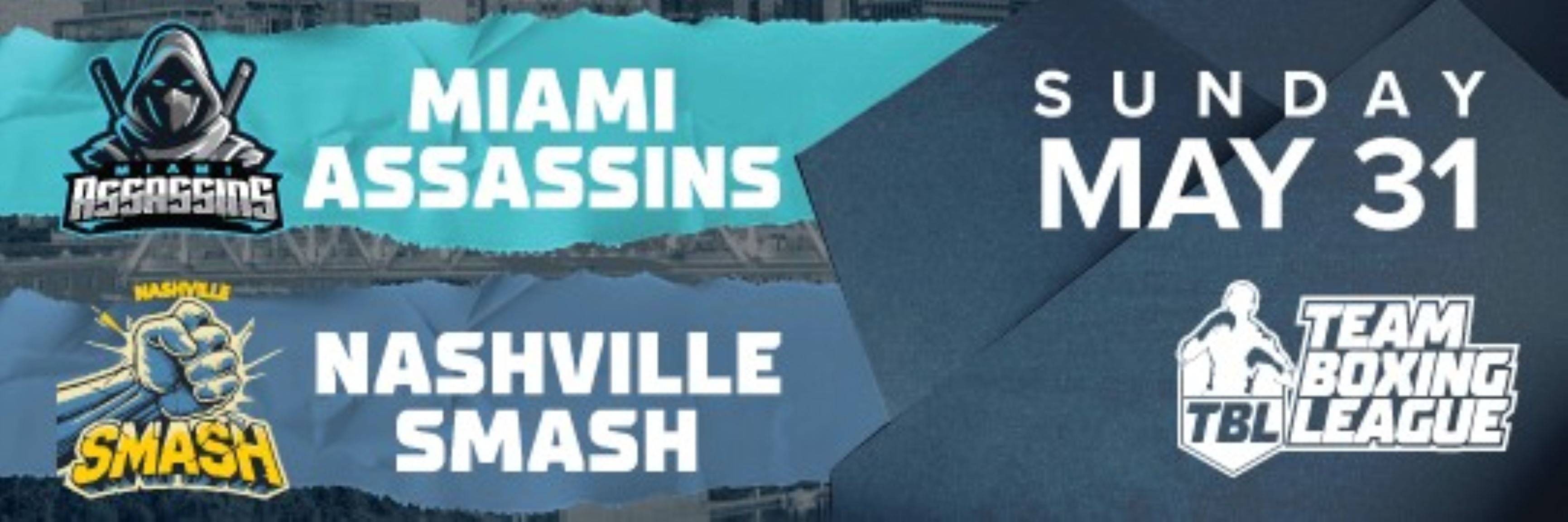 Team Boxing League Presents: Miami Assassins Vs Nashville Smash