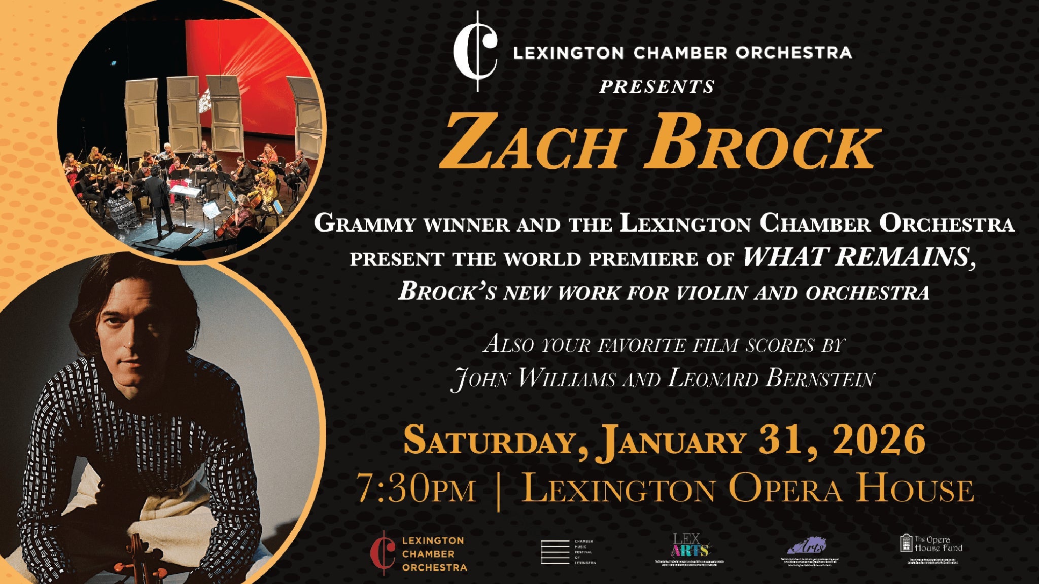 What Remains with Zach Brock and the Lexington Chamber Orchestra