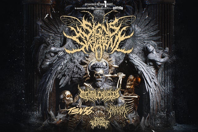 Signs of the Swarm with Mental Cruelty, Ten56, Carcosa & Face Yourself presales in Los Angeles