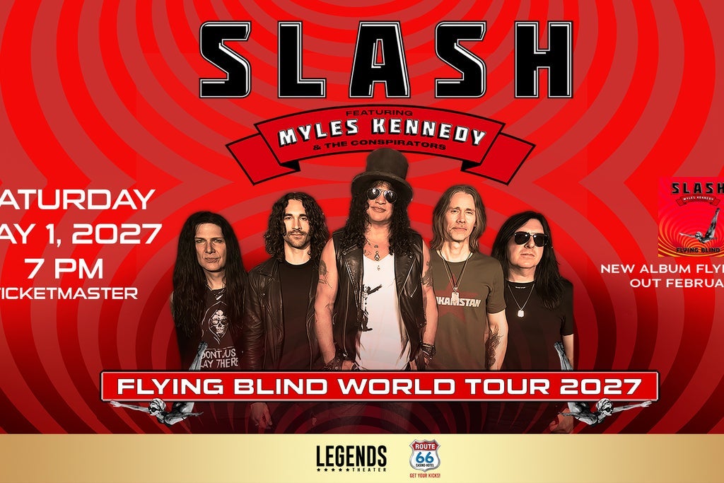 SLASH ft Myles Kennedy & The Conspirators Flying Blind World Tour 2027