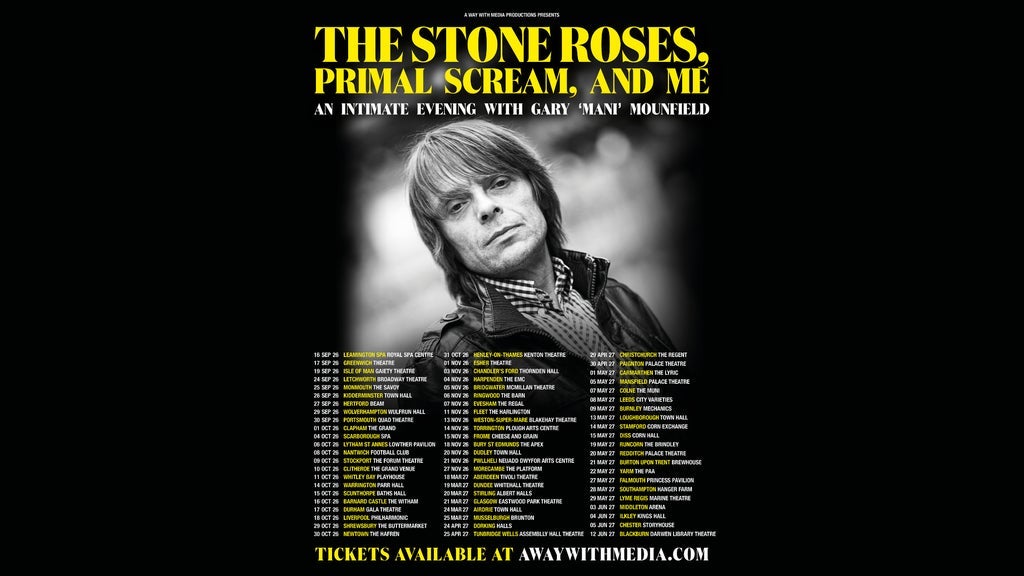 An Intimate Evening with Gary 'Mani' Mounfield