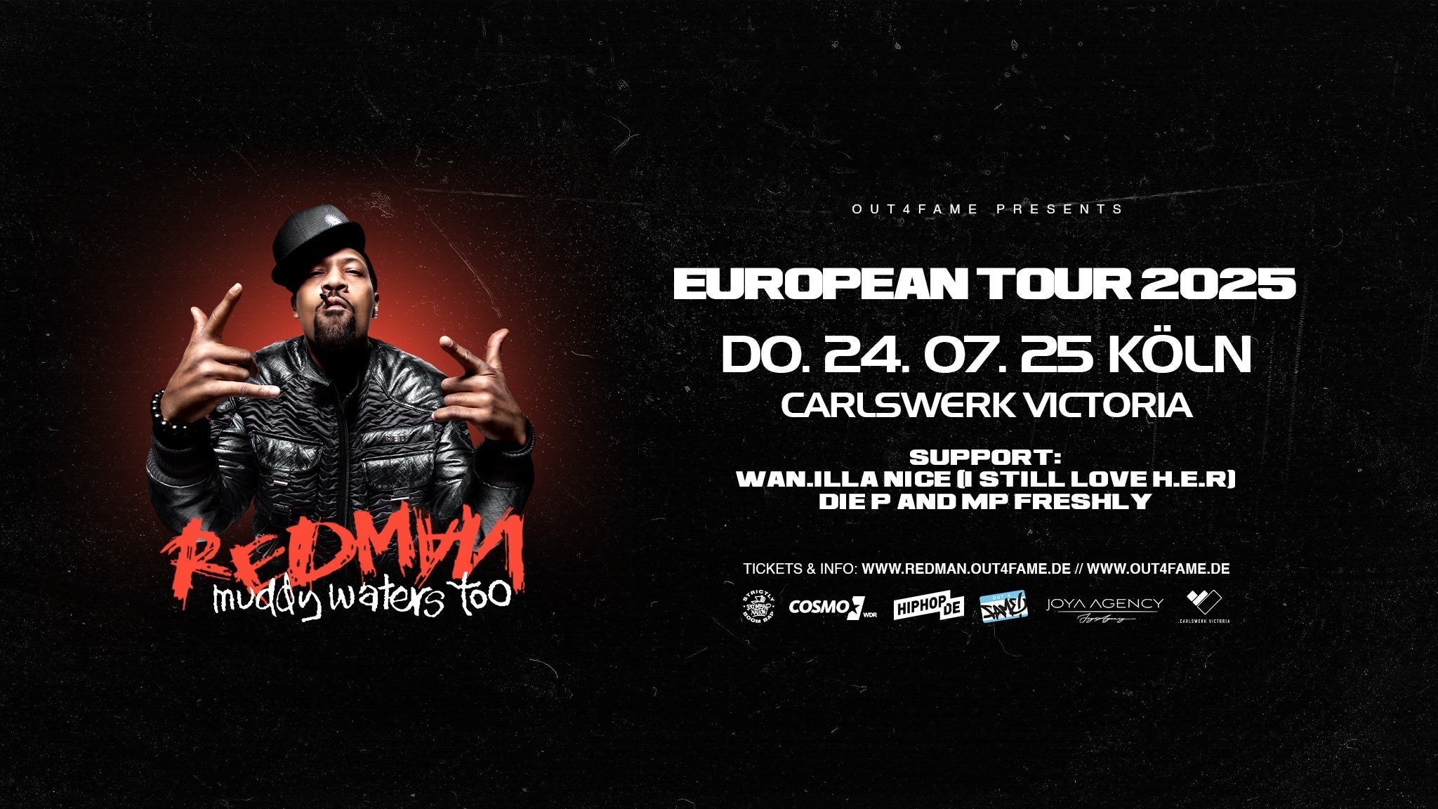 Redman - "MUDDY WATERS TOO TOUR" Köln 