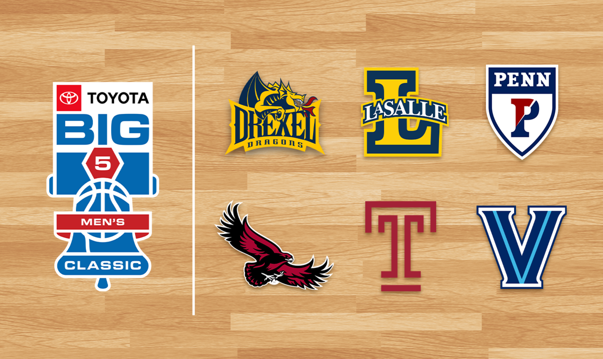 Toyota Men’s Big 5 Classic at Xfinity Mobile Arena – Philadelphia, PA