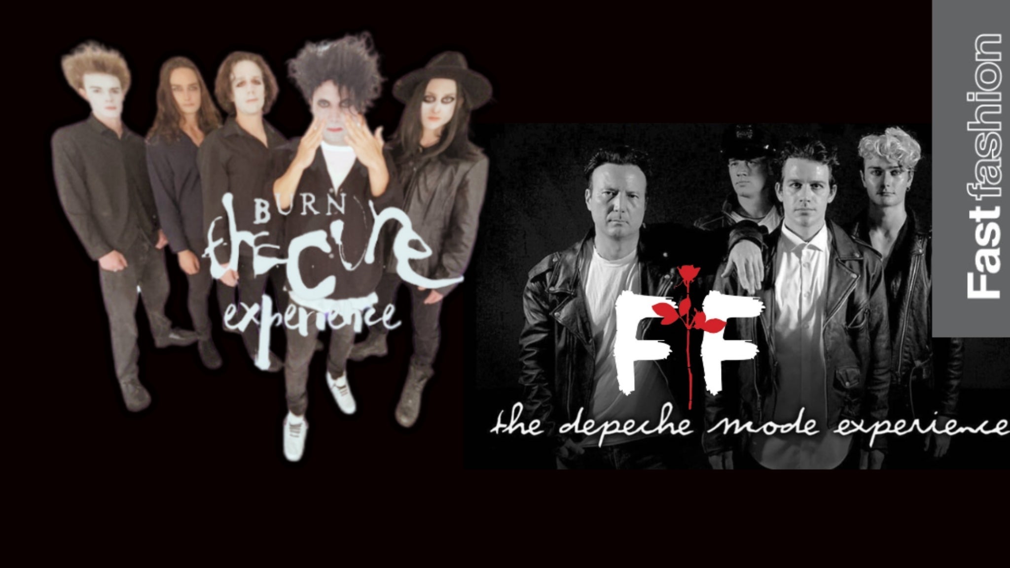 Burn: The Cure Experience + Fast Fashion: The Depeche Mode Experience at 191 Toole – Tucson, AZ