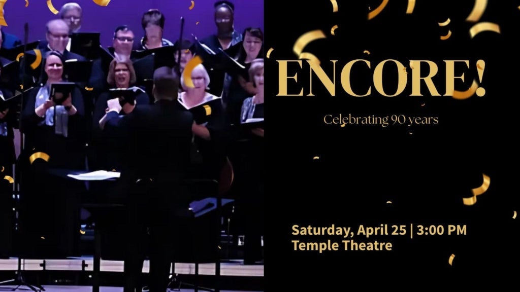 Photo of Encore! 90th Celebrating 90 Years! Saginaw Choral Society