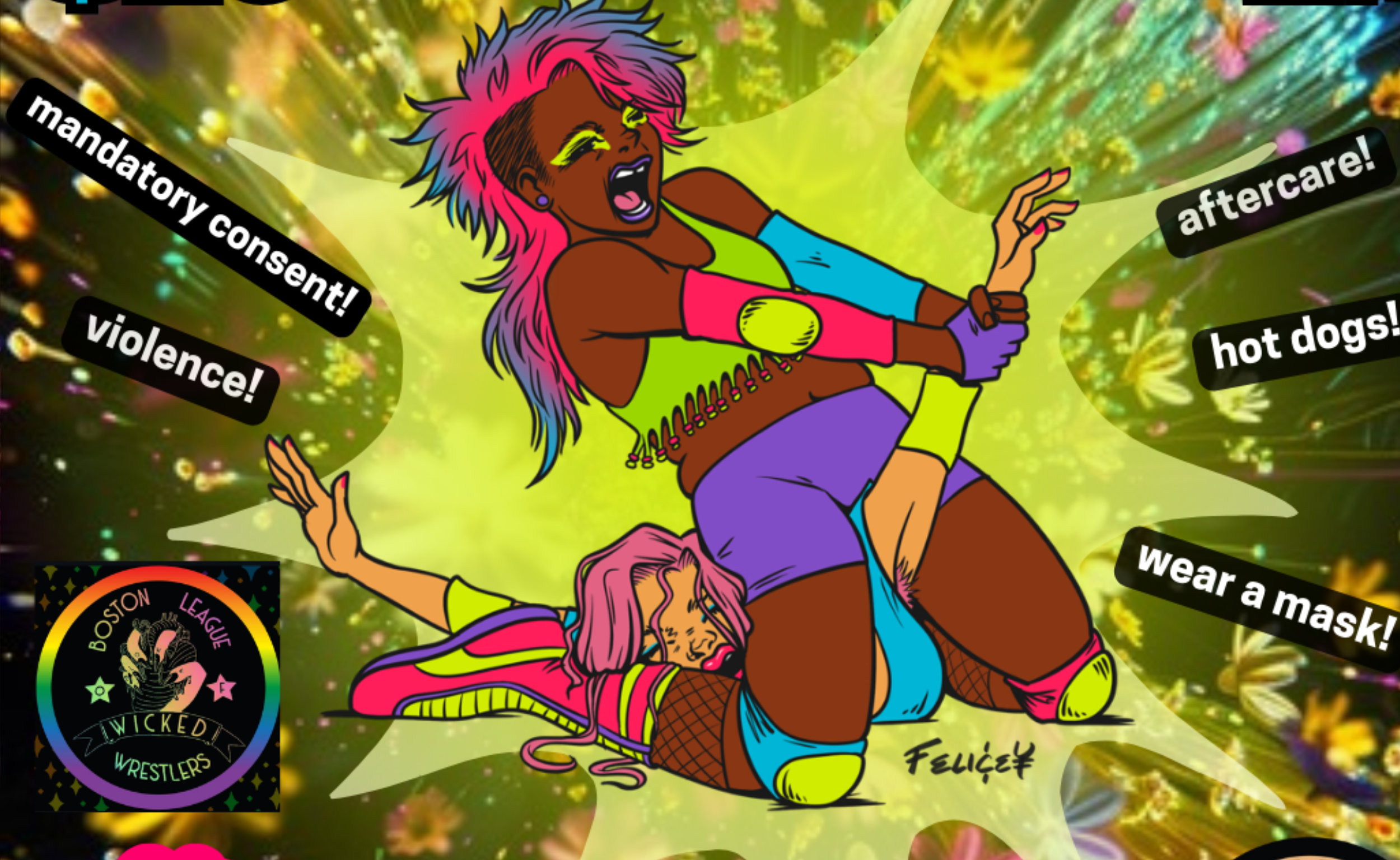 Wrestle Yr Friends - SPRING FLING