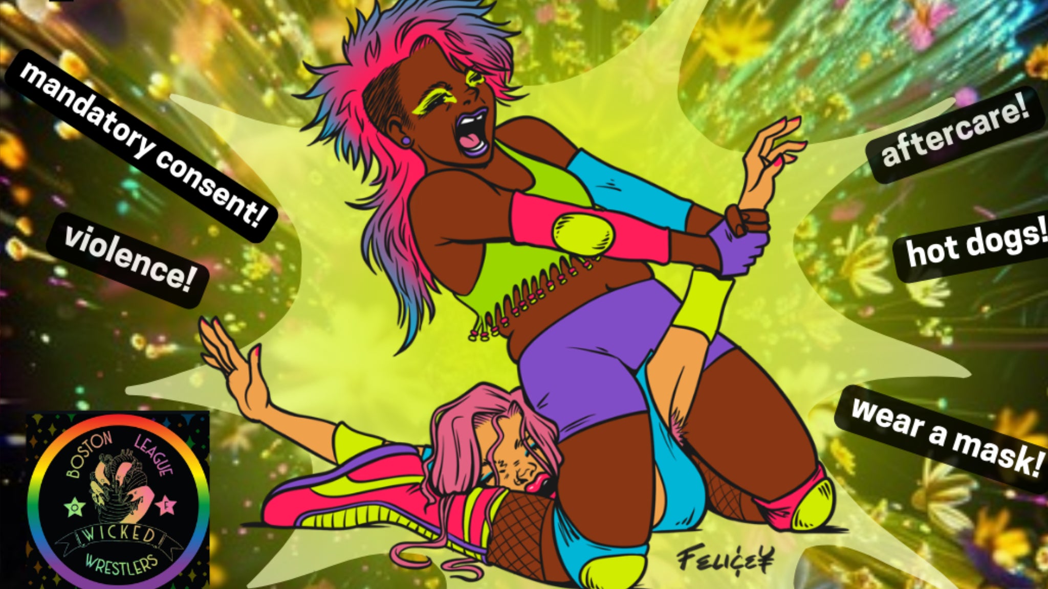 Wrestle Yr Friends - SPRING FLING