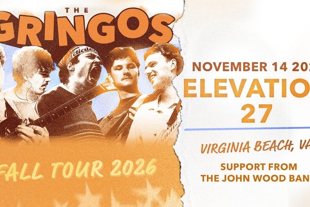 The Gringos in Virginia Beach promotional photo for Day One's presale tickets offer