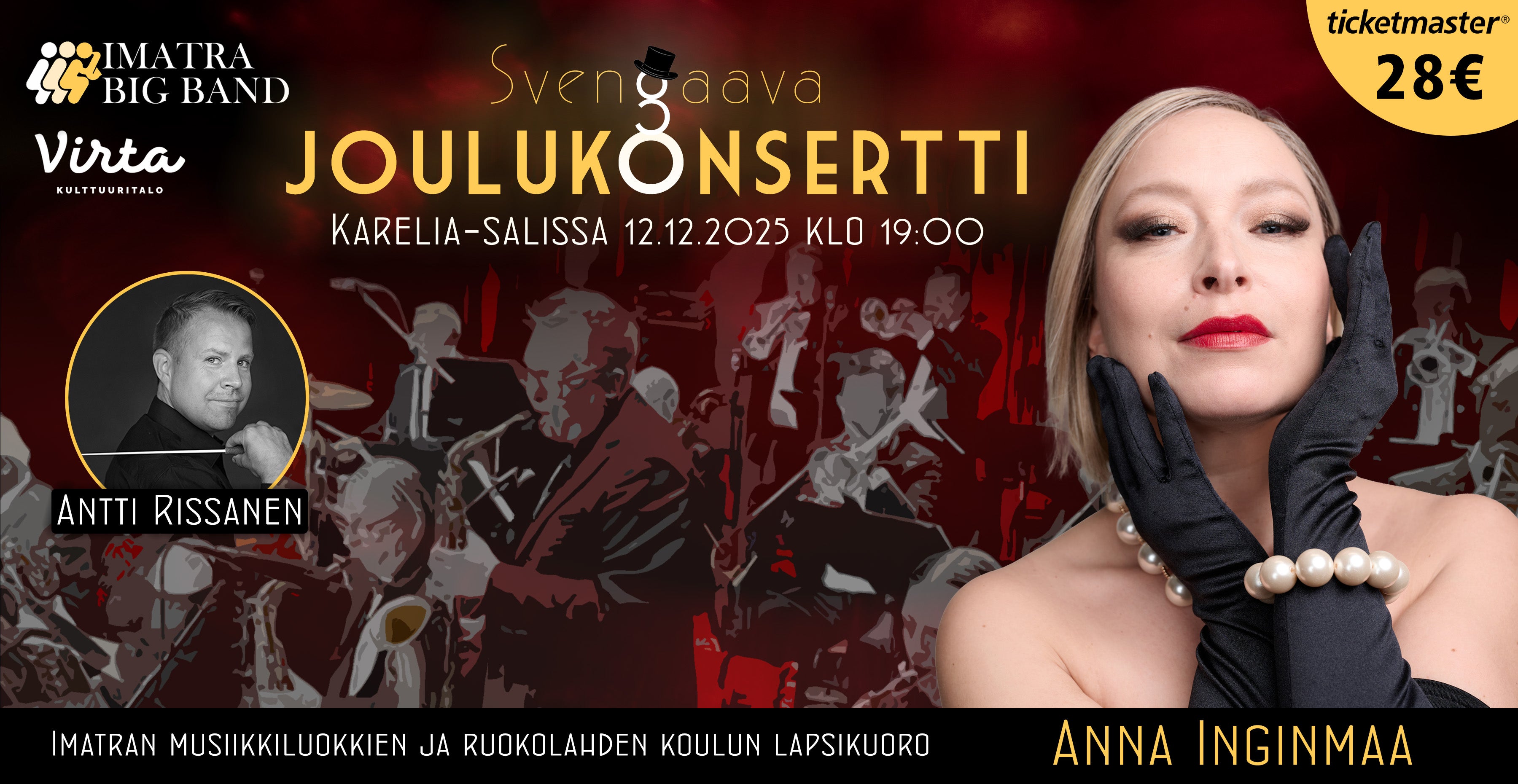 Svengaava Joulukonsertti – 2025-12-12