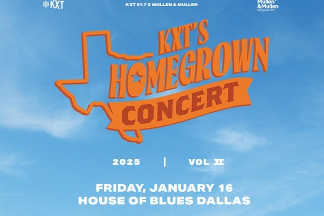 KXT&#039;s Homegrown Concert - Presented by Mullen &amp; Mullen presale information on freepresalepasswords.com