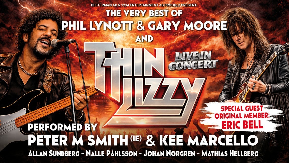 THE VERY BEST OF THIN LIZZY - PHIL LYNOTT AND GARY MOORE event image