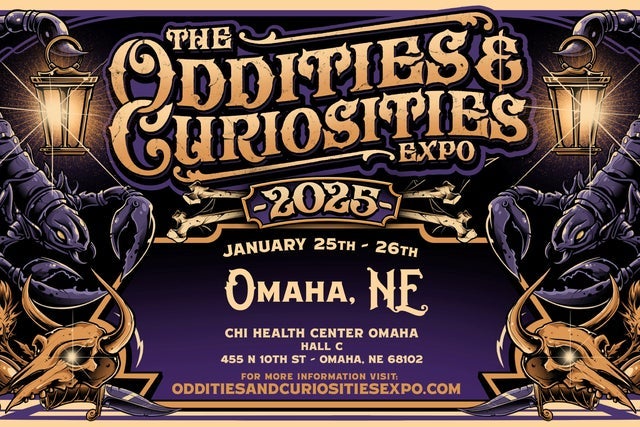 Oddities & Curiosities Expo presales in Omaha