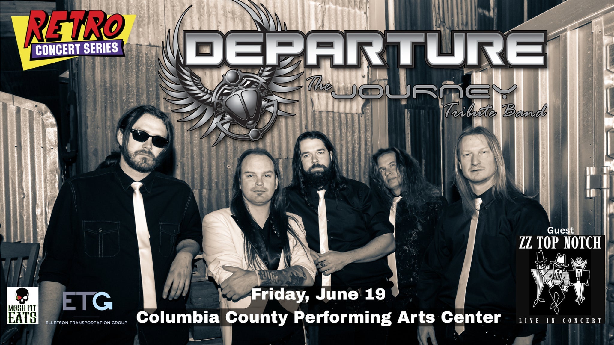 Departure: The Journey Tribute + ZZ Top Notch