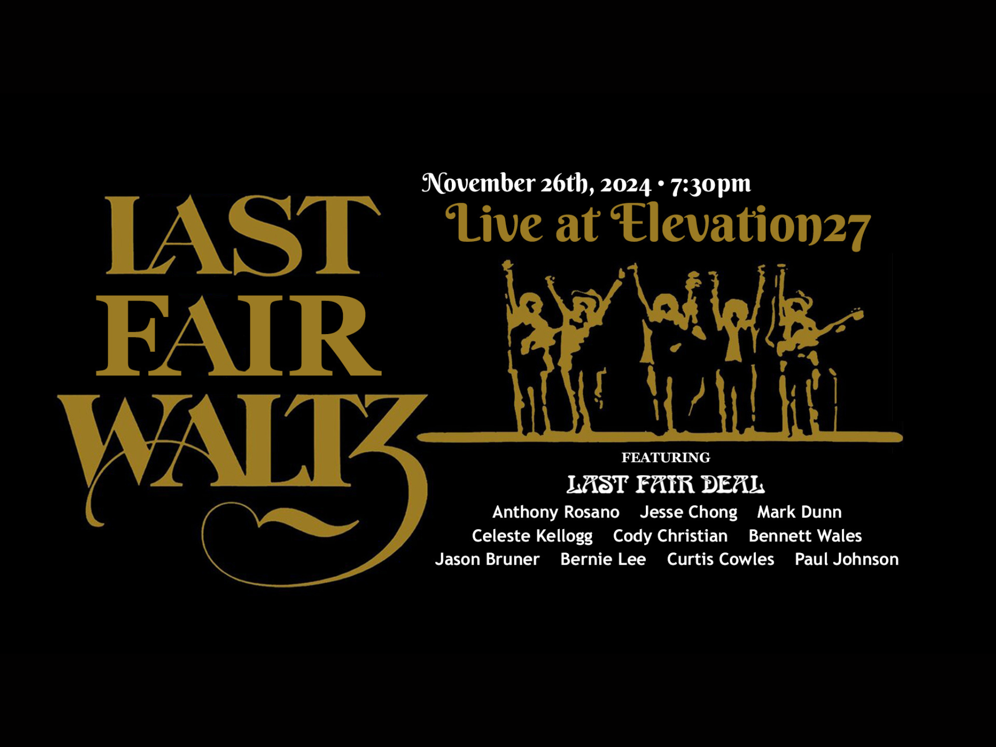 Last Fair Waltz ft Last Fair Deal, Anthony Rosano, Mark Dunn, and More at Elevation 27 – Virginia Beach, VA