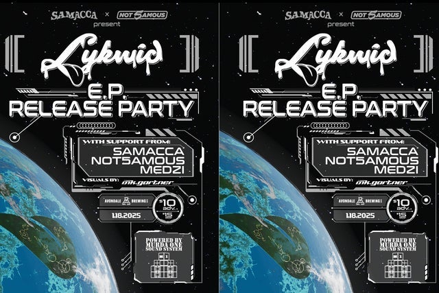 Lykwid Ep Release Party - The Upstairs at Avondale presales in Birmingham