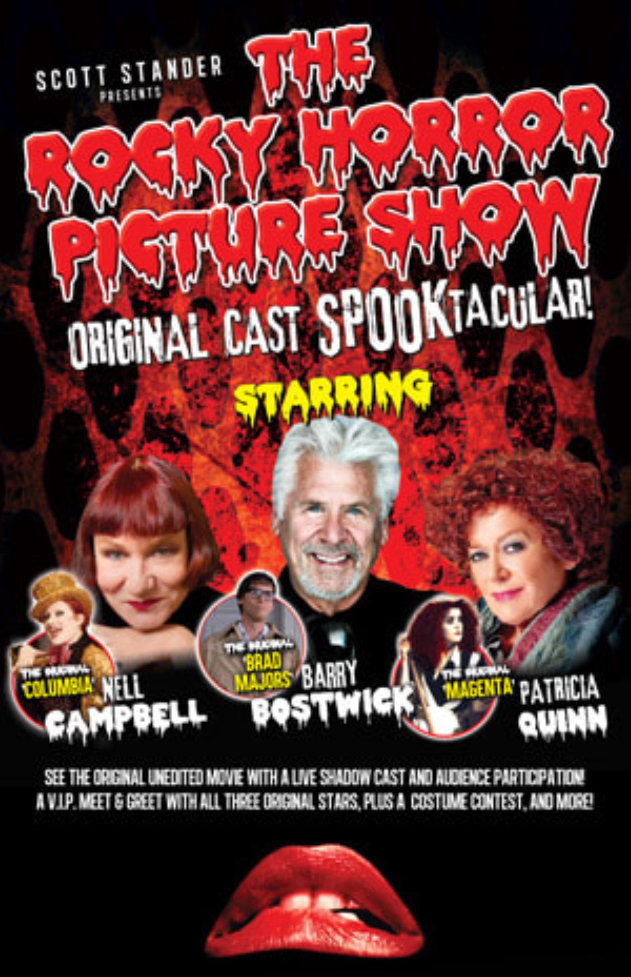 Rocky Horror Spooktacular Tour show poster